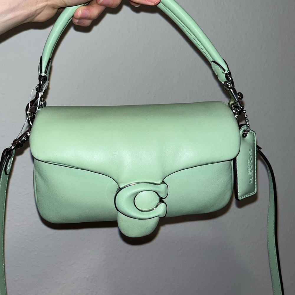 Coach Tabby Pillow Leather Shoulder Bag